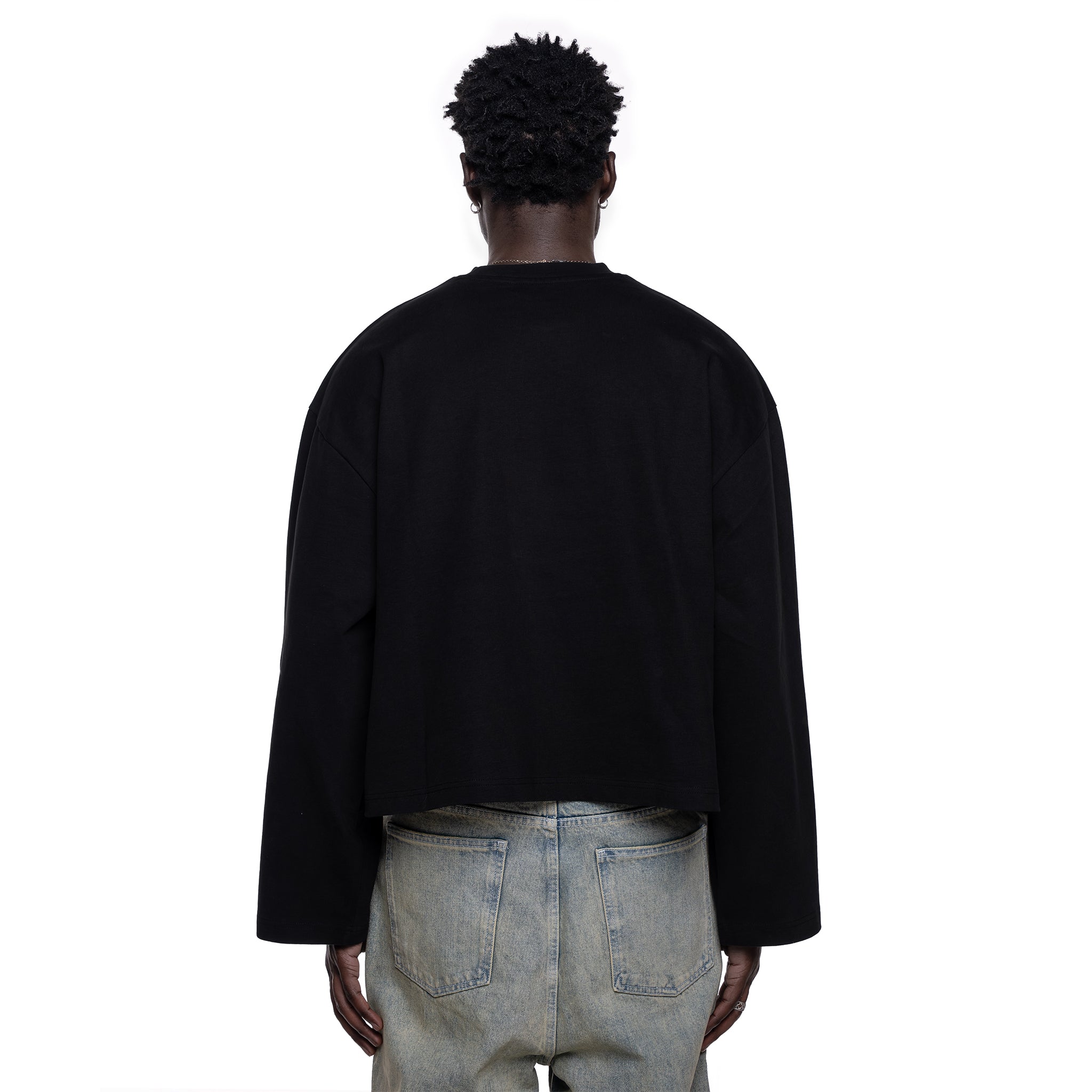 Heavy Longsleeve Schwarz